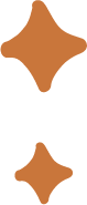 orange stars aligned